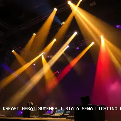 Biaya Sewa Lighting Panggung Sumenep