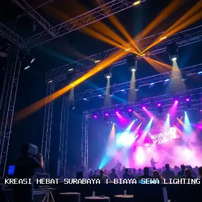 Biaya Sewa Lighting Panggung Surabaya