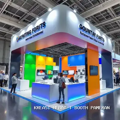 Booth Pameran Kreasi Hebat: Solusi Pameran Anda