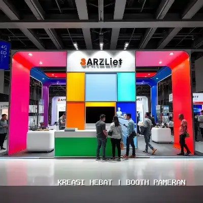 Booth Pameran Kreasi Hebat: Solusi Pameran Anda