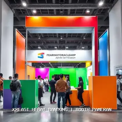 Booth Pameran Bandung: Desain Custom & Finishing Rapi
