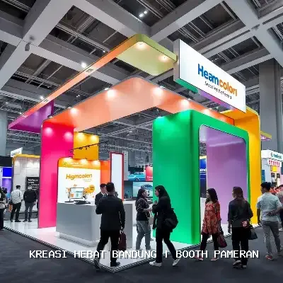 Booth Pameran Bandung: Desain Custom & Finishing Rapi