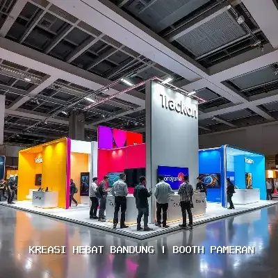 Booth Pameran Bandung: Desain Custom & Finishing Rapi