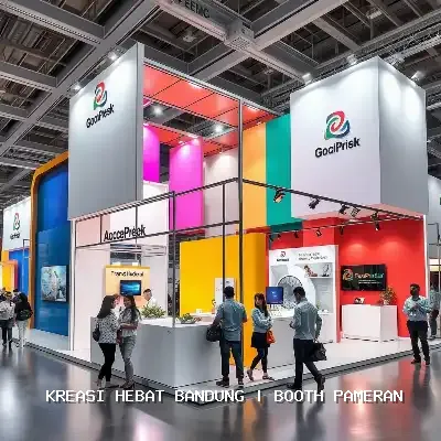 Booth Pameran Bandung: Desain Custom & Finishing Rapi