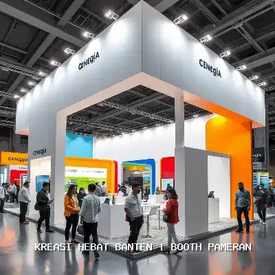Booth Pameran Banten – Desain Custom dan Berkualitas