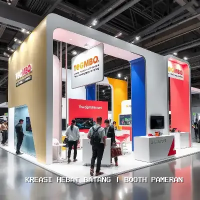 Booth Pameran Batang – Desain Custom dan Kualitas Terpercaya