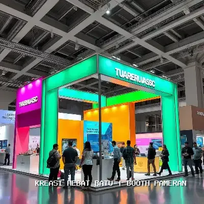 booth pameran Batu