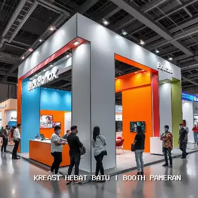 Booth Pameran Batu – Kreasi Hebat