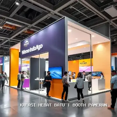 Booth Pameran Batu – Kreasi Hebat
