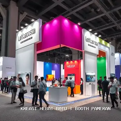 Booth Pameran Batu – Kreasi Hebat