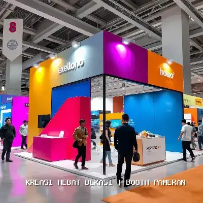 Booth Pameran Bekasi – Desain Custom & Finishing Rapi