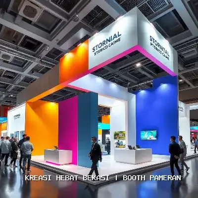 Booth Pameran Bekasi – Desain Custom & Finishing Rapi