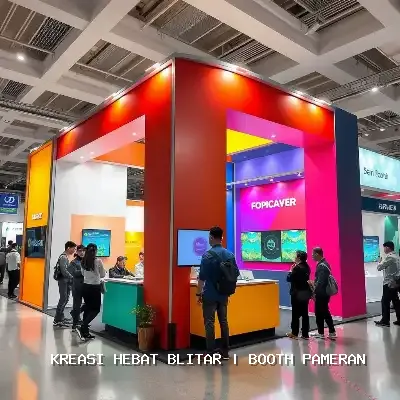 booth pameran Blitar