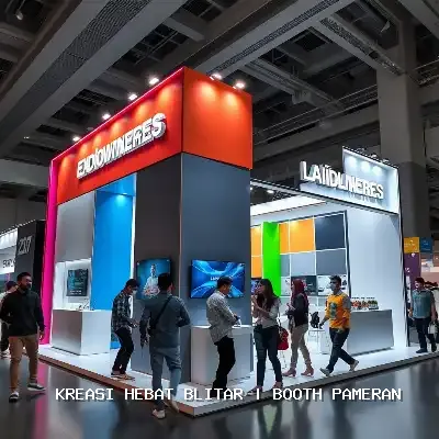 Booth Pameran Blitar: Solusi Desain Custom untuk Pameran Anda