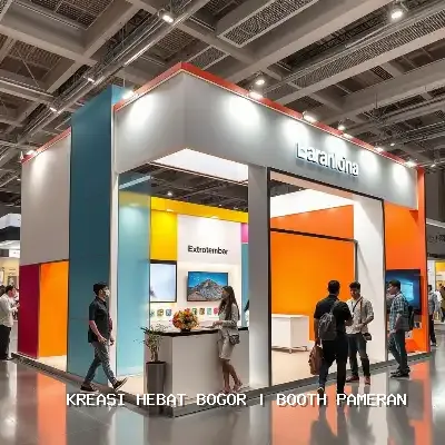 Booth Pameran Bogor: Desain Custom & Finishing Rapi