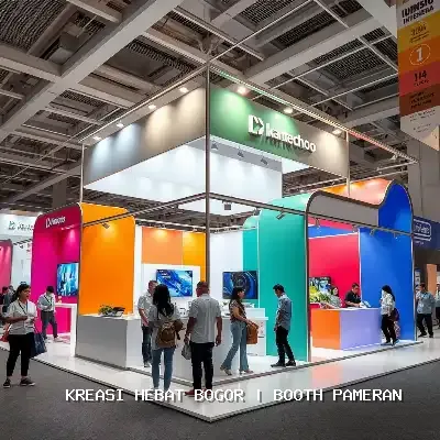 Booth Pameran Bogor: Desain Custom & Finishing Rapi