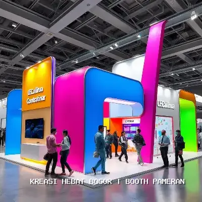 Booth Pameran Bogor: Desain Custom & Finishing Rapi