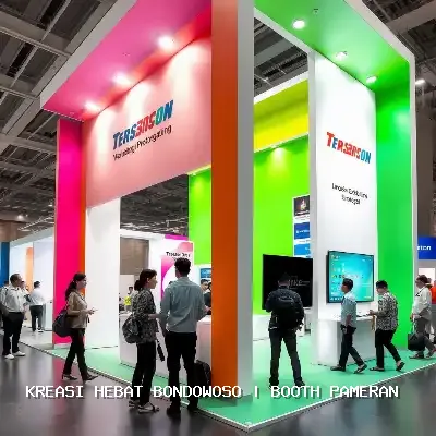 booth pameran Bondowoso
