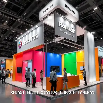 Booth Pameran Cianjur: Desain Custom & Finishing Rapi