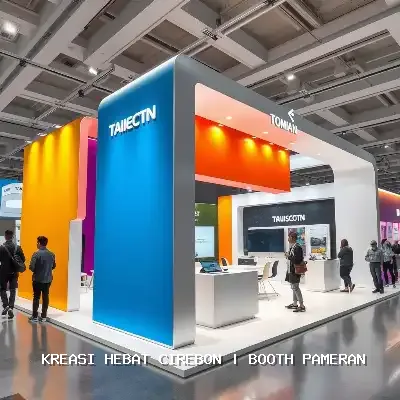 Booth Pameran Cirebon: Desain Custom dan Finishing Rapi