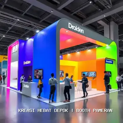 Booth Pameran Depok: Desain Custom dan Finishing Rapi