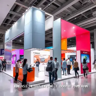 Booth Pameran Depok: Desain Custom dan Finishing Rapi