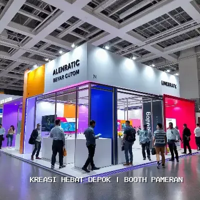 Booth Pameran Depok: Desain Custom dan Finishing Rapi