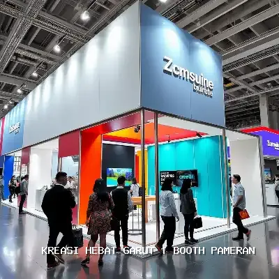 Booth Pameran Garut, Desain Custom & Finishing Rapi