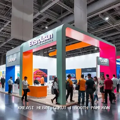 Booth Pameran Garut, Desain Custom & Finishing Rapi