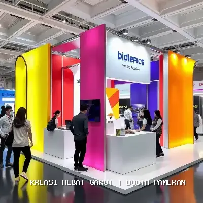 Booth Pameran Garut, Desain Custom & Finishing Rapi