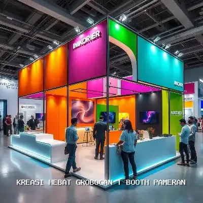 Booth Pameran Grobogan – Desain Custom & Finishing Rapi