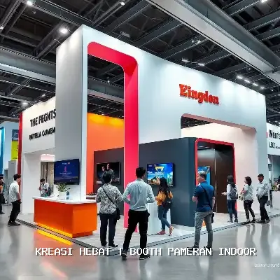 booth pameran indoor