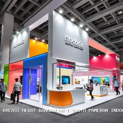 Booth Pameran Indoor Bangkalan