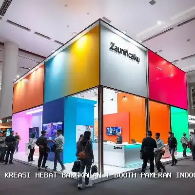 Booth Pameran Indoor Bangkalan