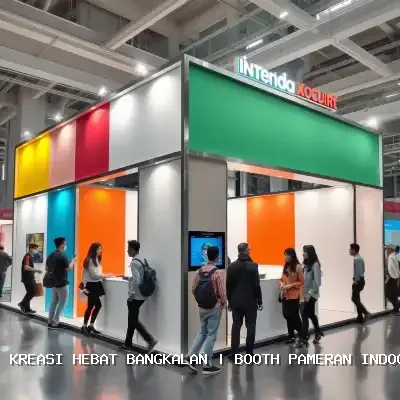 Booth Pameran Indoor Bangkalan
