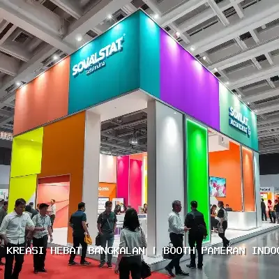 Booth Pameran Indoor Bangkalan