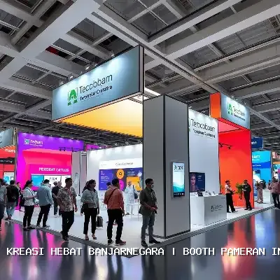 booth pameran indoor Banjarnegara