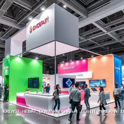 Booth Pameran Indoor Banjarnegara