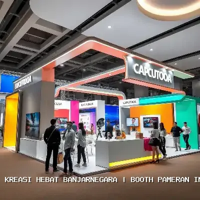 Booth Pameran Indoor Banjarnegara