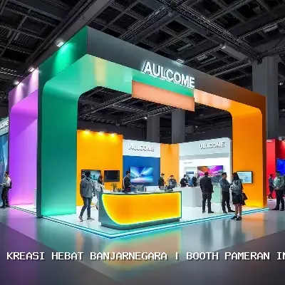 Booth Pameran Indoor Banjarnegara