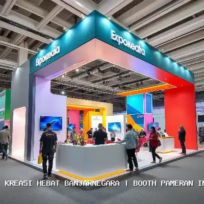 Booth Pameran Indoor Banjarnegara