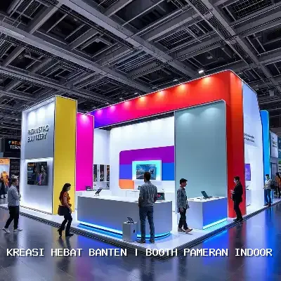 Booth Pameran Indoor Banten