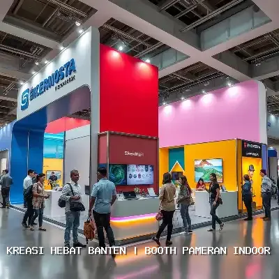 Booth Pameran Indoor Banten
