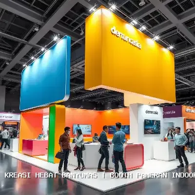booth pameran indoor Banyumas