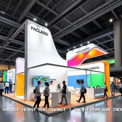 booth pameran indoor Banyuwangi