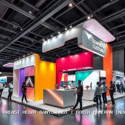 Booth Pameran Indoor Banyuwangi