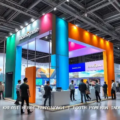 Booth Pameran Indoor Banyuwangi