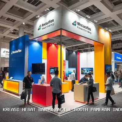 Booth Pameran Indoor Banyuwangi