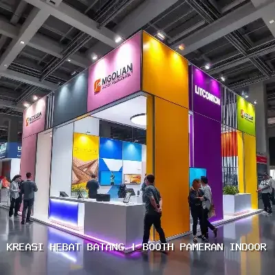 booth pameran indoor Batang