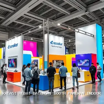 Booth Pameran Indoor Batang